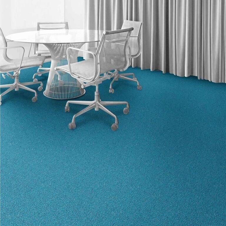 Turquoise Interface tapijttegels van Touch&Tones 101, Huis en Inrichting, Blauw, 75 m² of meer, Nieuw, Ophalen of Verzenden