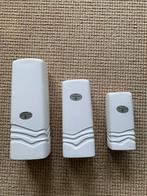 3 vintage vazen Flora keramiek, Ophalen of Verzenden