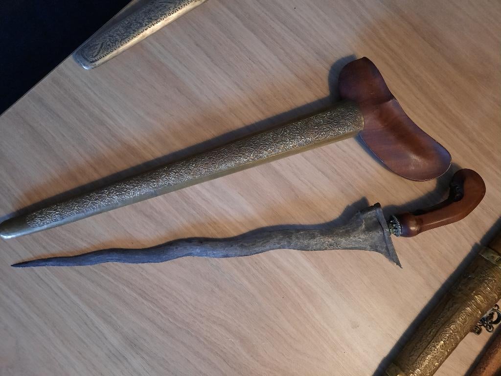 Indonesisch kris zwaard, Ophalen of Verzenden, Landmacht, Overige gebieden, Zwaard of Sabel