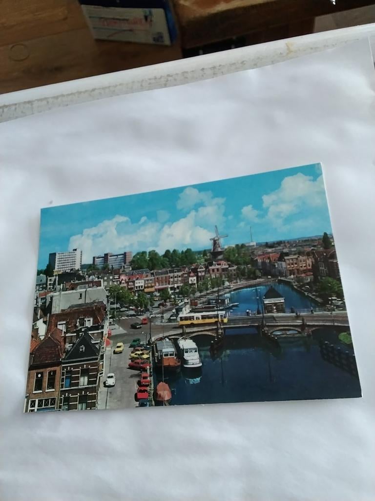 LEIDEN. BLAUWPOORTSBRUG, Ophalen of Verzenden, Voor 1920, Zuid-Holland