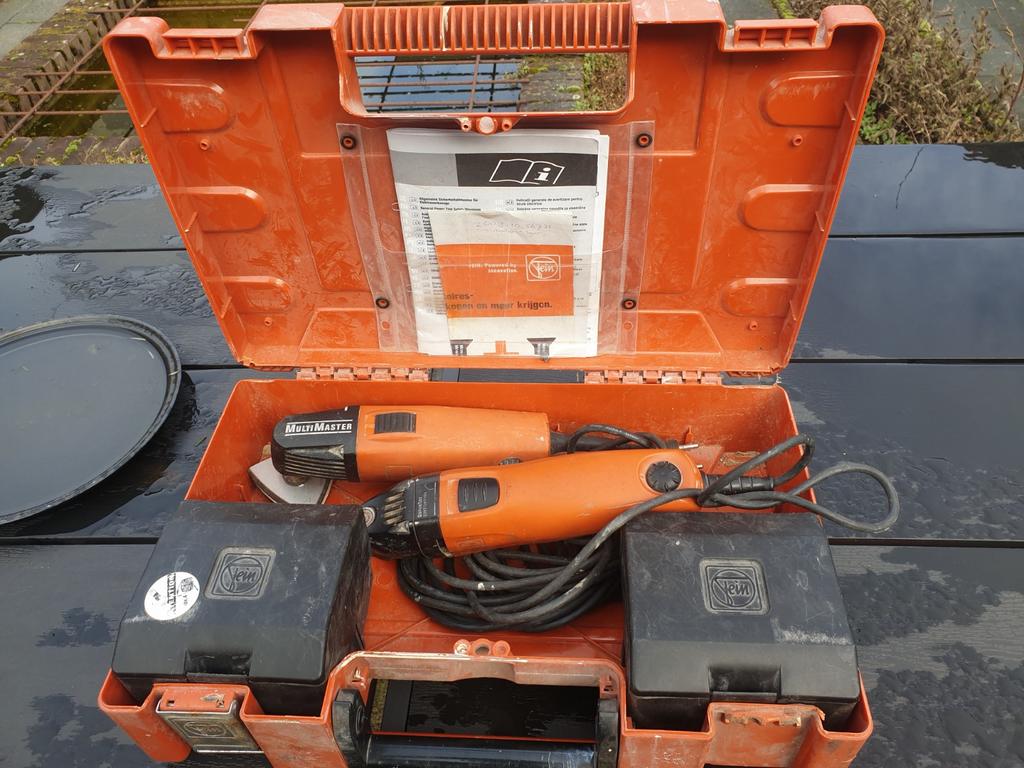 Te koop Fein multizaag en schuurmachine 220v, Ophalen, Gebruikt, Minder dan 600 watt, Vlakschuurmachine