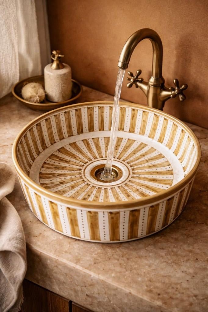 Luxe waskom, Doe-het-zelf en Verbouw, Sanitair, Ophalen of Verzenden, Wastafel