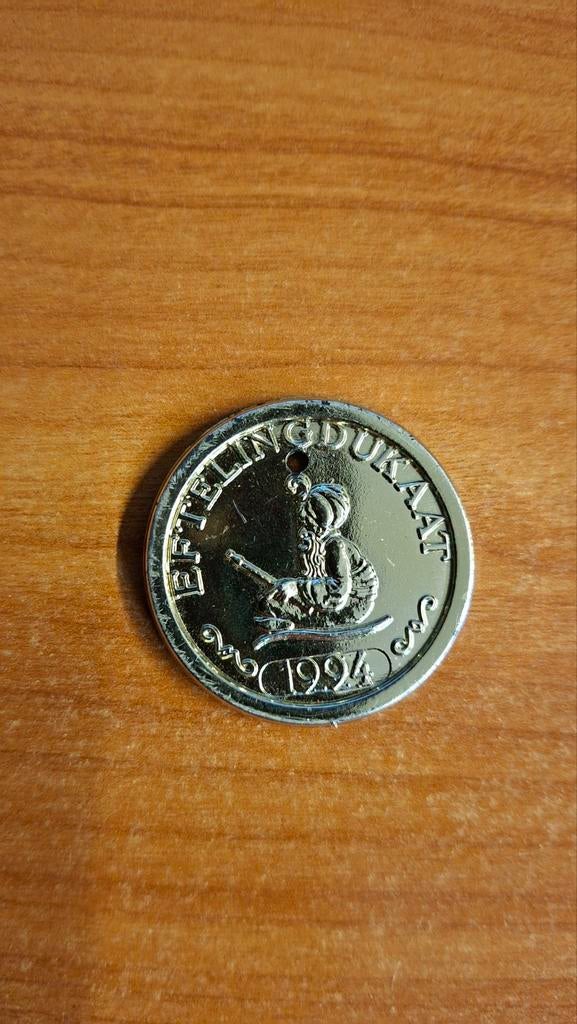 Efteling dukaat 1994, Ophalen of Verzenden, Gebruikt, Overige typen