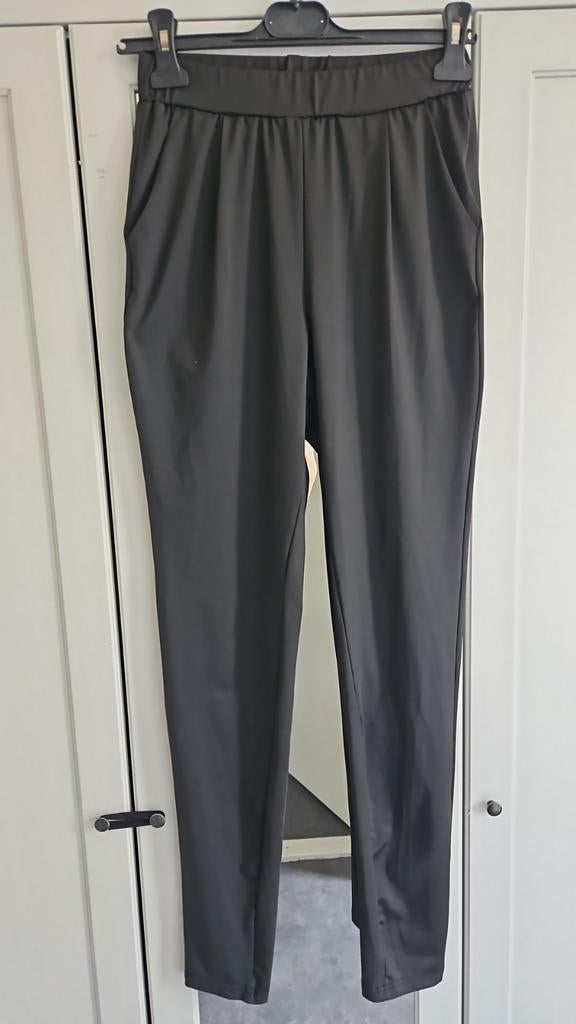 Broek pantalon maat s van shein, Kleding | Dames, Broeken en Pantalons, Ophalen, Zo goed als nieuw, Zwart, Lang