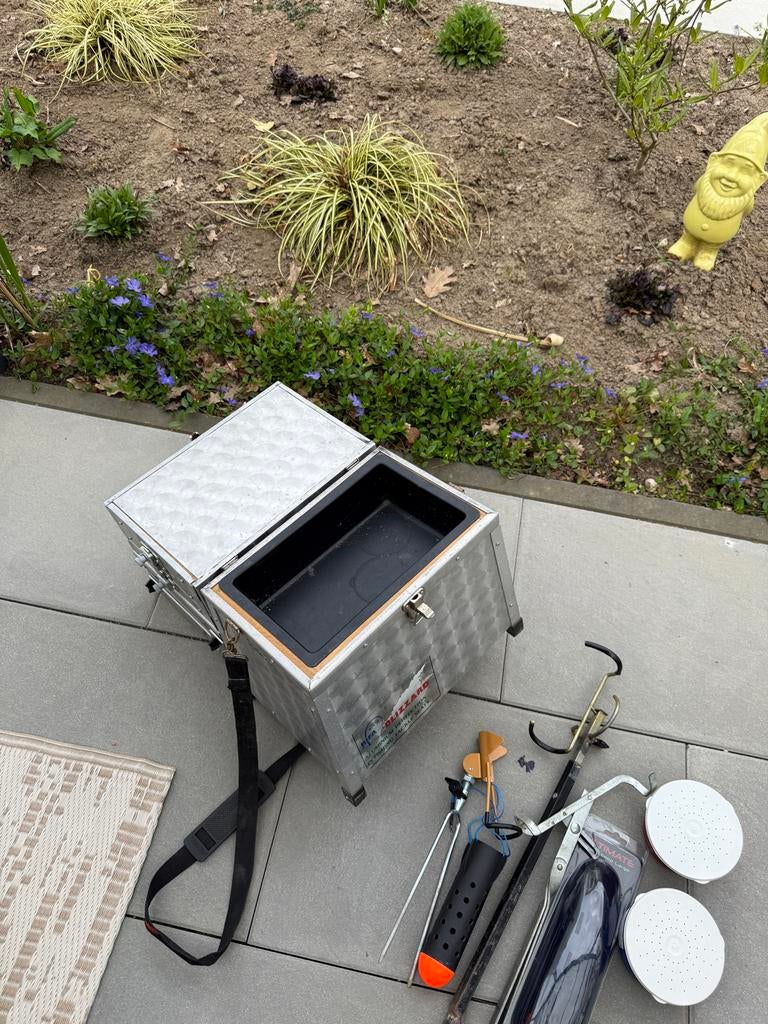 Gebruikte viskist met accessoires, Ophalen, Gebruikt, Overige typen