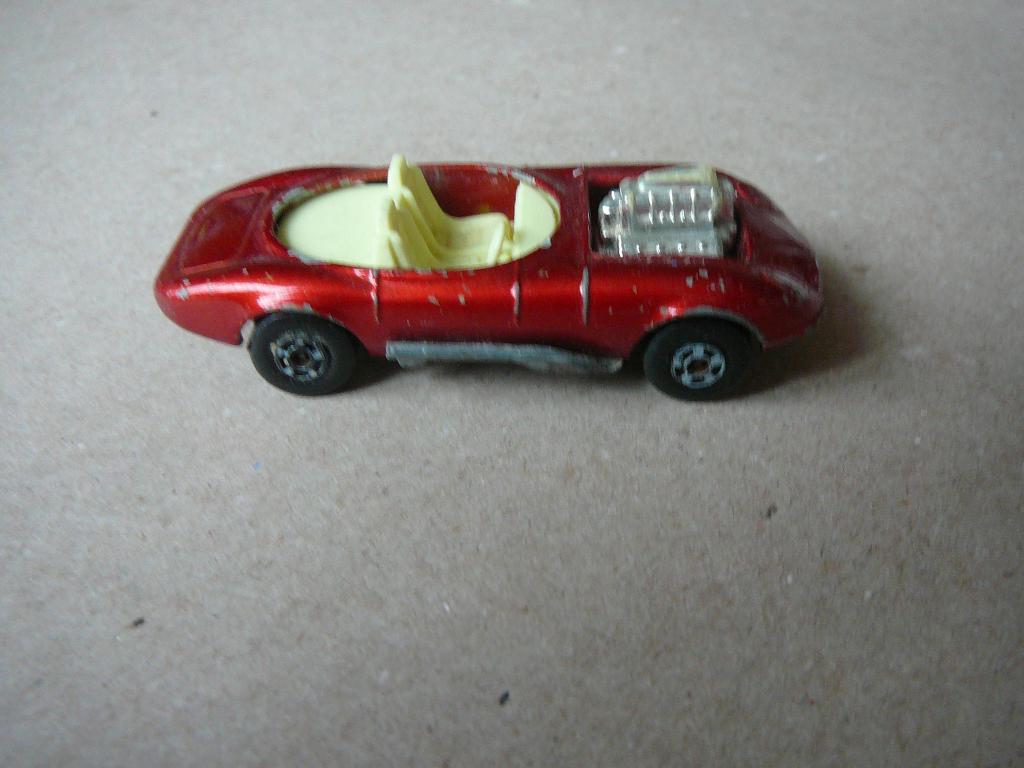 Matchbox super fast series no 38 hot rod draguar 1970, Hobby en Vrije tijd, Modelauto's | Overige schalen, Ophalen of Verzenden