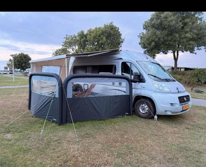 Obelink Easy Air 480 Windscherm Camper/Caravan (2x 240), Caravans en Kamperen, Windschermen, Ophalen, Nieuw