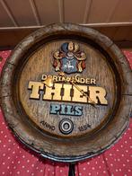 Vintage Thier Pils Dortmund Reclame KLOK., Ophalen, Gebruikt, Reclamebord, Plaat of Schild