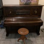 Antieke H. Schulzendorff Piano uit Berlijn, Ophalen, Gebruikt, Bruin, Piano