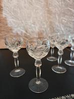 6 kristalgeslepen likeurglaasjes Val st. Lambert Berncastel, Ophalen of Verzenden