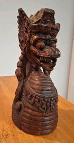 Houten beeld draak, Antiek en Kunst, Ophalen of Verzenden