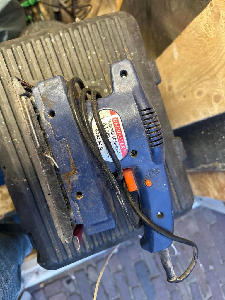 Workmaster schuurmarmachine, Gebruikt, Decoupeerzaag, Ophalen of Verzenden, 30 tot 70 mm