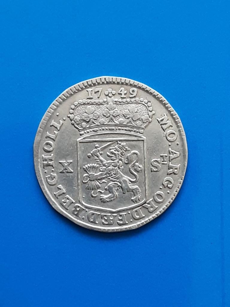 X stuiver 1749 Hollandse, Verzenden, Vóór koninkrijk, Overige waardes