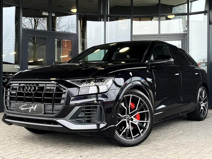 Audi Q8 55 TFSI E Q S-LINE - LEDER - EL. TREKH. - 22 INCH, Auto's, Audi, Bedrijf, Q8, 4x4, ABS, Adaptive Cruise Control, Airbags