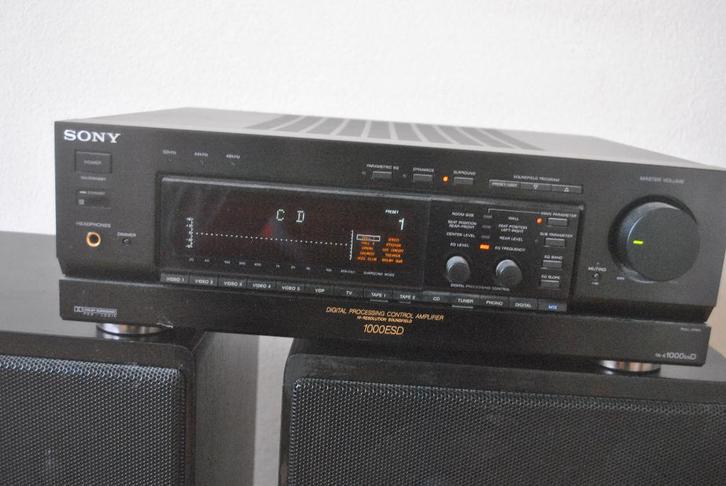 Sony Digital Processing Control Amplifier, TA-E1000ES D, Audio, Tv en Foto, Versterkers en Receivers, Gebruikt, Stereo, 120 watt of meer