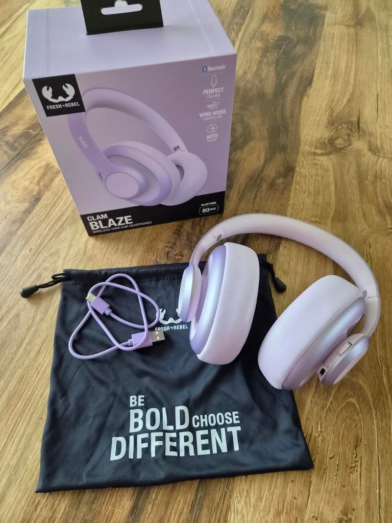 Fresh 'n Rebel Clam Blaze, Nieuw, Op oor (supra aural), Draadloos, Ophalen