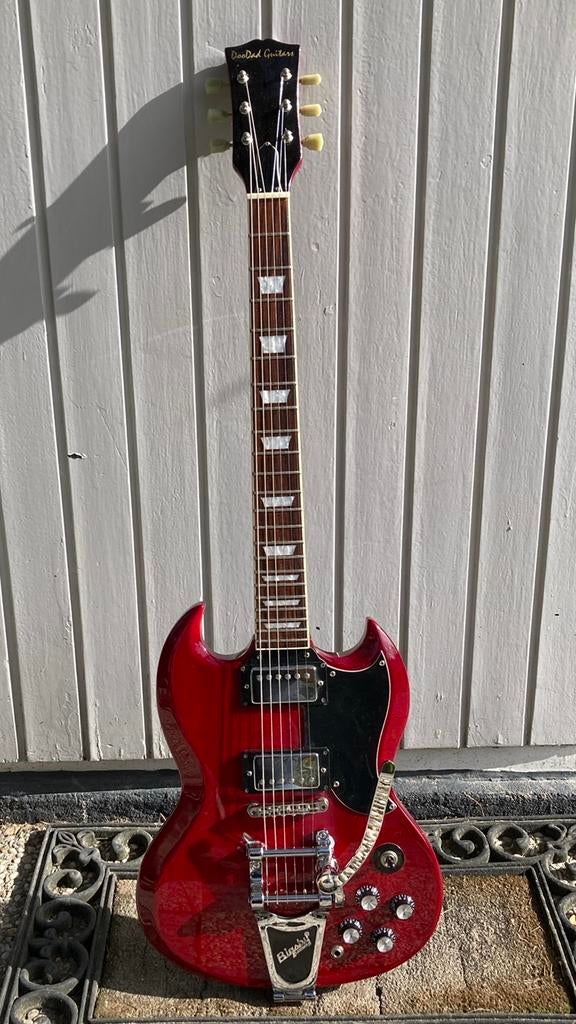 Gibson SG ‘61 kopie van Doodad guitars, Muziek en Instrumenten, Ophalen of Verzenden, Zo goed als nieuw, Solid body, Gibson