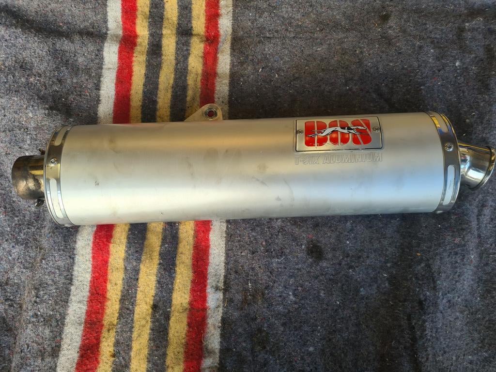 Bos alu demper 52mm / universele uitlaatdemper., Motoren, Ophalen of Verzenden, Gebruikt