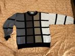 Vintage Carlo Colucci trui maat 52 - Uniek design, Ophalen of Verzenden, Gedragen, Maat 52/54 (L), Overige kleuren
