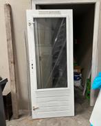 Massieve achterdeur, klaar voor hondenluik, Ophalen, Gebruikt, Minder dan 80 cm, Buitendeur