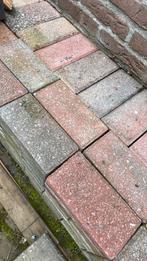 Gratis! Klinkers bont +- 450 stuks, Ophalen of Verzenden, Gebruikt, Beton, Klinkers