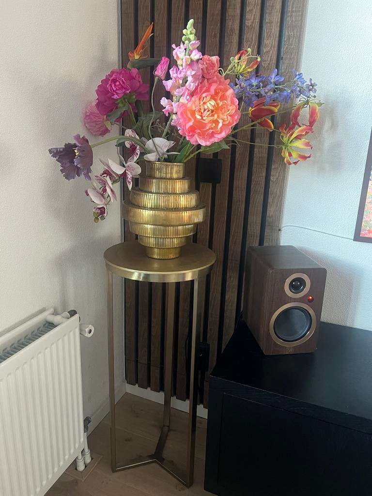 Light & Living Zuil Retiro - Goud (81cm hoog), Ophalen, Zo goed als nieuw