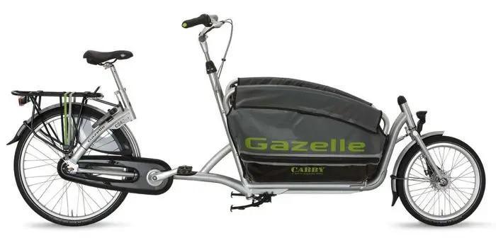 Gazelle Cabby bakfiets - Zeer goede nette staat!, Fietsen en Brommers, Fietsen | Bakfietsen, Zo goed als nieuw, Gazelle, 2 kinderen