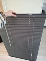 2stuks Antracietgrijze, Luxaflex, 60x140cm, gordijnen, 100 tot 150 cm, Zo goed als nieuw, Luxaflex, Grijs