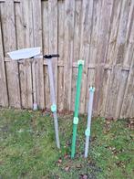 Diverse strandsteunen, priksteun met aasbak, Watersport en Boten, Hengelsport | Zeevissen, Ophalen, Gebruikt, Overige typen