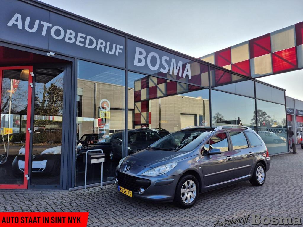 Peugeot 307 SW 1.6-16V Pack, Auto's, Gebruikt, 4 cilinders, 715 kg, 7 stoelen