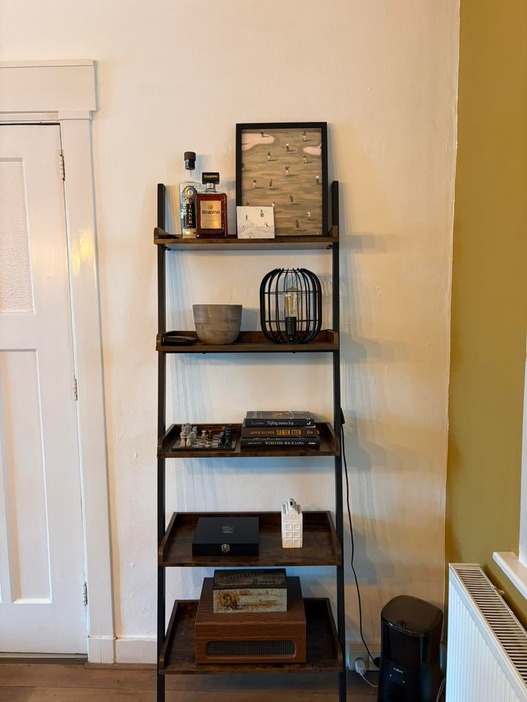 Trapkast mangohout, Ophalen, 50 tot 100 cm, Zo goed als nieuw, 150 tot 200 cm