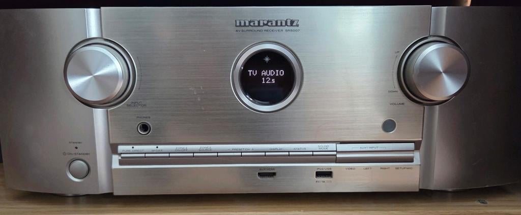 Prachtige Marantz SR5007 multiroom AV receiver izgs, Audio, Tv en Foto, Versterkers en Receivers, Gebruikt, 60 tot 120 watt, Ophalen