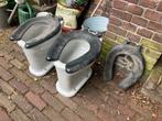 2 kleutertoiletpotjes uit kleuterschool (1929), Doe-het-zelf en Verbouw, Sanitair, Ophalen, Gebruikt, Toilet