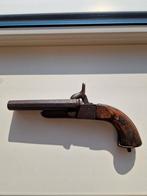 Antiek Dubbelloops Penvuurpistool, Ophalen of Verzenden