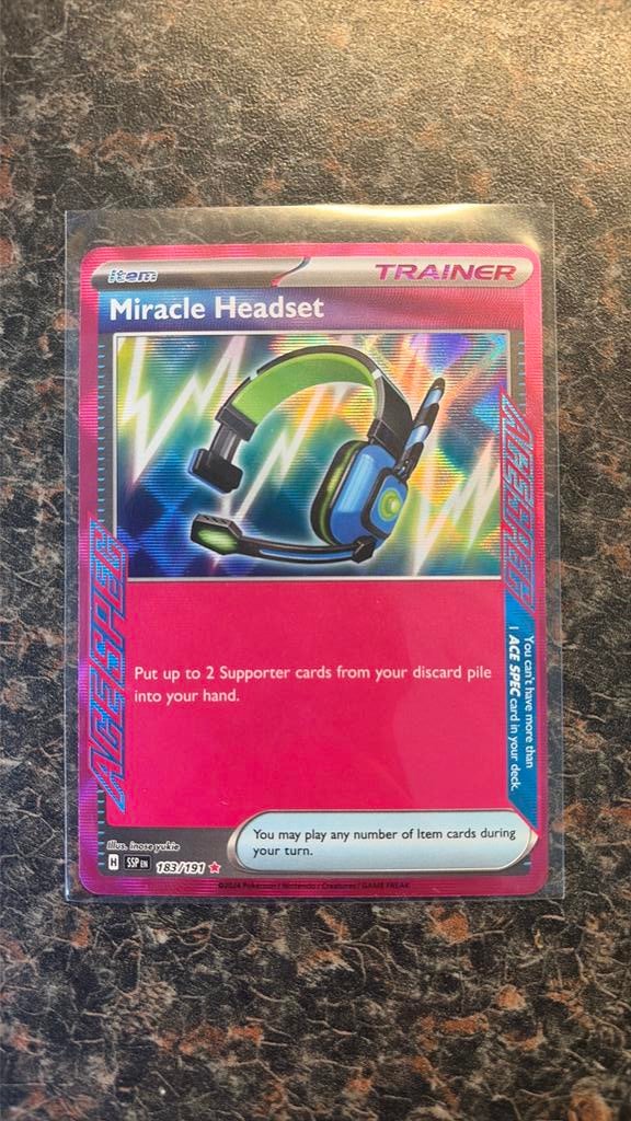 Miracle Headset 183/191 - Surging Sparks, Ophalen of Verzenden, Zo goed als nieuw