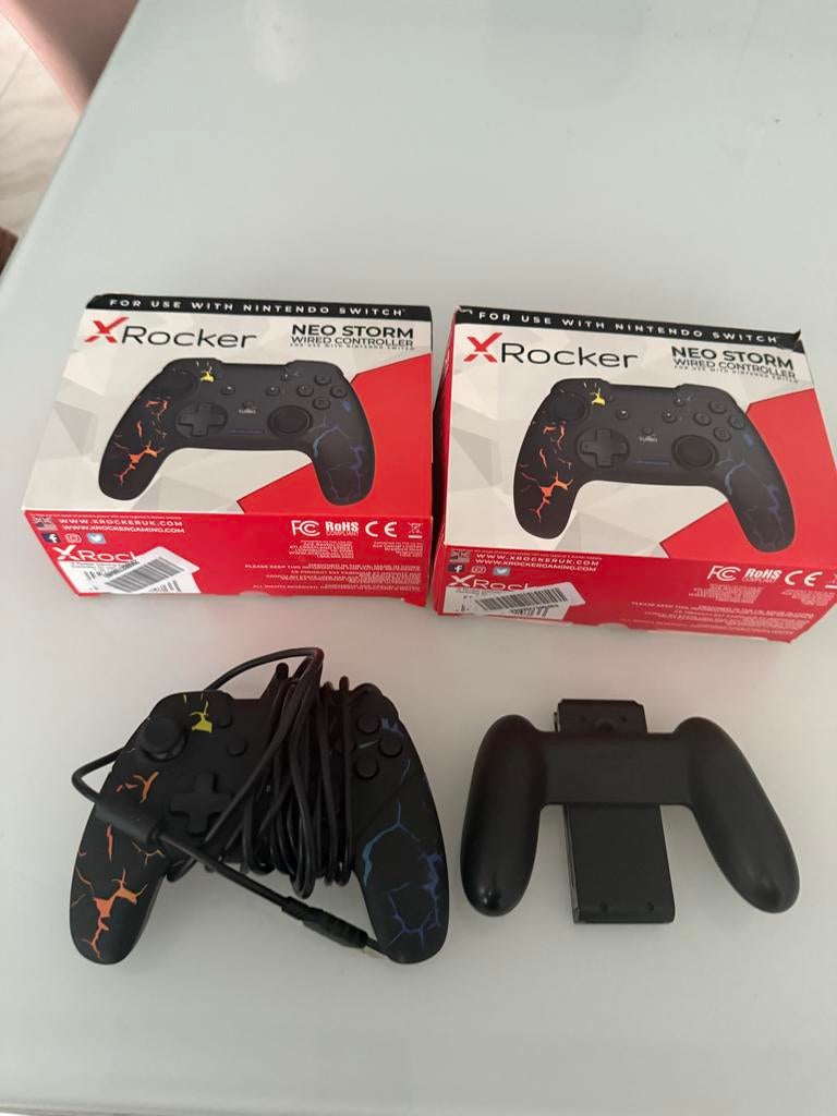 X Rocker Neo Storm Wired Controller voor Nintendo Switch, Spelcomputers en Games, Games | Nintendo Switch, Ophalen of Verzenden
