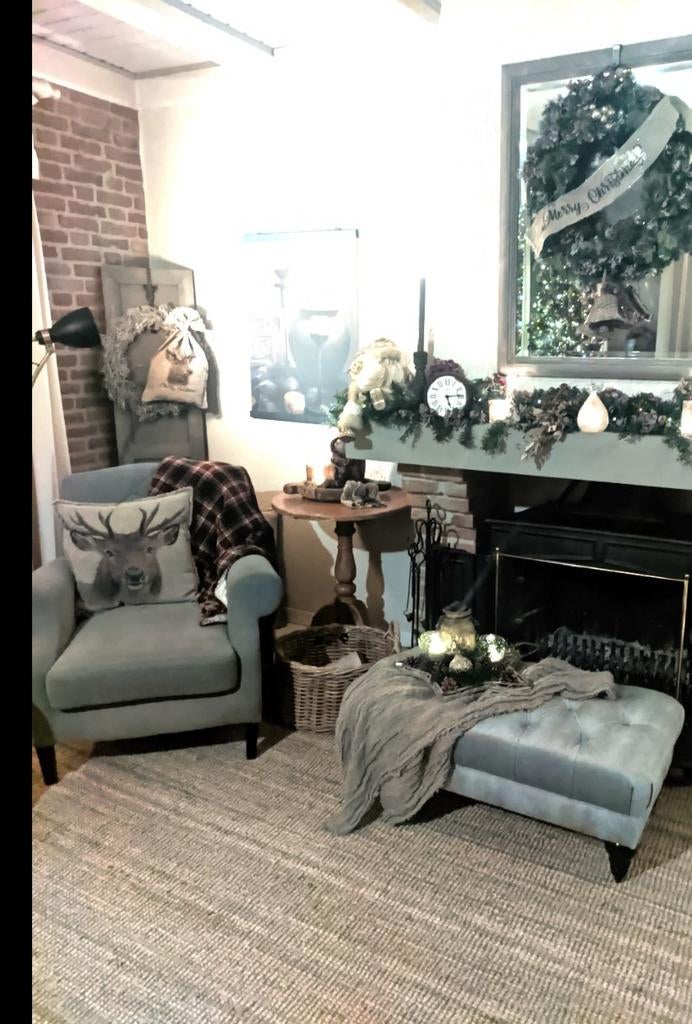 Sober Landelijke fauteuil, Ophalen, 100 tot 125 cm, Sober landelijk, Zo goed als nieuw