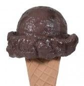 IJsje verrijdbaar 160 cm - bol ijs choco schepijs polyester, Ophalen, HorecaBeelden, Overige typen, Nieuw