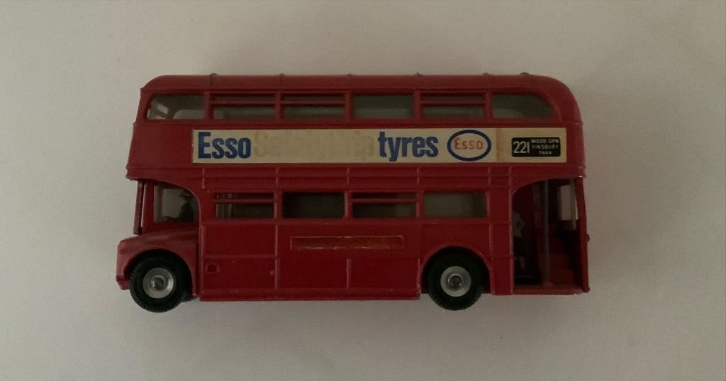 Dinky toys Engelse bus dubbeldekker, Ophalen of Verzenden, Zo goed als nieuw, Bus of Vrachtwagen, Dinky Toys
