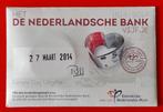coincard Nederland 5 euro 2014 Nederlandse Bank vijfje EDU, Ophalen of Verzenden, Koningin Beatrix, Euro's, Setje