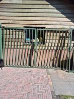 Hekwerk groen, Ophalen of Verzenden, Gebruikt, IJzer, Met poort
