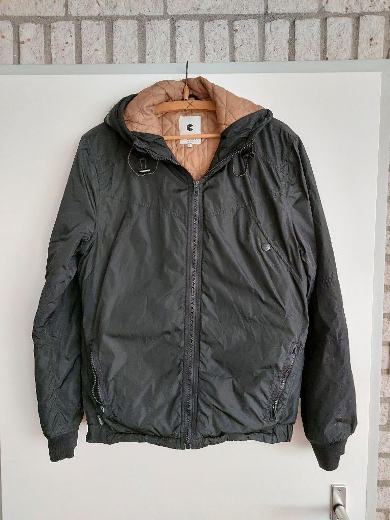 Capsize heren jas, mt L, Kleding | Heren, Ophalen of Verzenden, Zo goed als nieuw, Maat 52/54 (L), Zwart