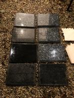 ANTIEKE MARMER NATUURSTEEN PLAAT ONDERZETTER STEEN GRAF, Ophalen of Verzenden