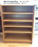 Ikea BILLY Boekenkast Berken 80x28x106 incl 4 planken ipv 2, Ophalen, Met plank(en), Gebruikt, 100 tot 150 cm