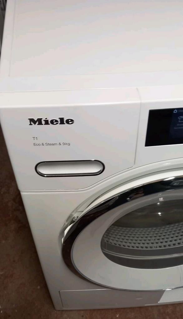 Miele T1 Eco&Steam 9KG wasdroger Te koop, Witgoed en Apparatuur, Wasdrogers, 8 tot 10 kg, Ophalen of Verzenden, Zo goed als nieuw