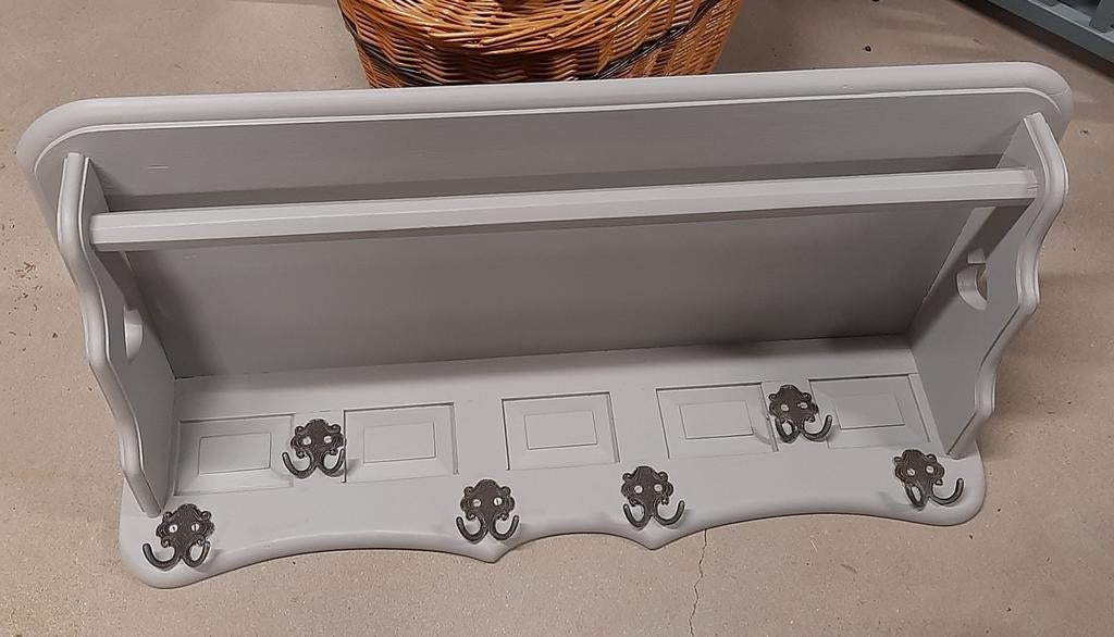 Stoere, landelijke kapstok, wandkapstok, brocante, Huis en Inrichting, Woonaccessoires | Kapstokken, Zo goed als nieuw, Gemaalweg 12b Rutten