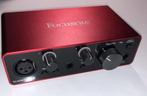 Focusrite Scarlett Solo  generation 3rd gen 2i2 geluidskaart, Computers en Software, Geluidskaarten, Ophalen of Verzenden, Zo goed als nieuw