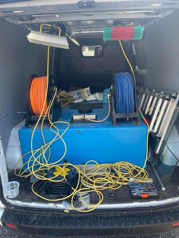 Telewash compleet met 2 Tuckerpole stelen, Ophalen of Verzenden