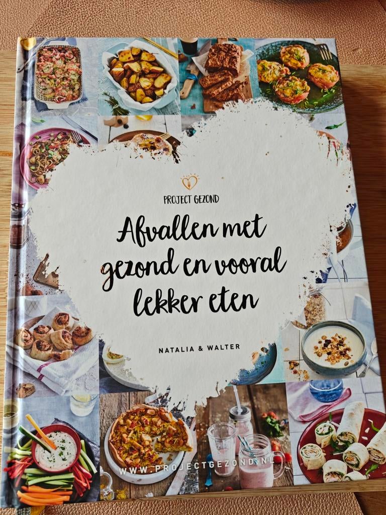 Project Gezond. Afvallen met gezond en vooral lekker eten!, Ophalen of Verzenden, Zo goed als nieuw