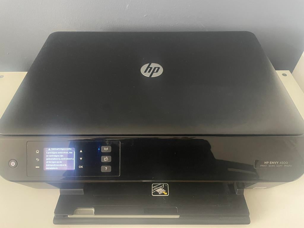 HP Envy 4500 All-in-One printer, Computers en Software, Printers, Gebruikt, Kopieren, Inkjetprinter, All-in-one
